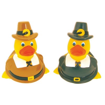 Rubber Pilgrim Boy Duck©