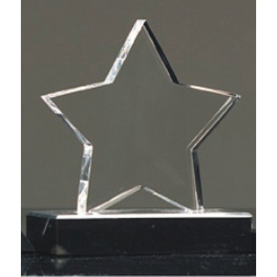 7" Optical Crystal Star Award