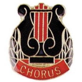 Music Award Pin - Chorus
