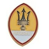 ¾" Die Struck Ferrous Metal Lapel Pin w/Enamel