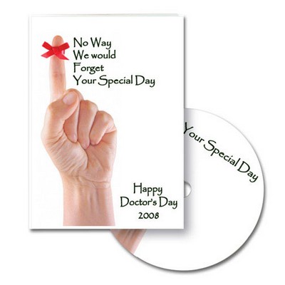 Not Forget Birthday Greeting Card with Matching 5-song CD