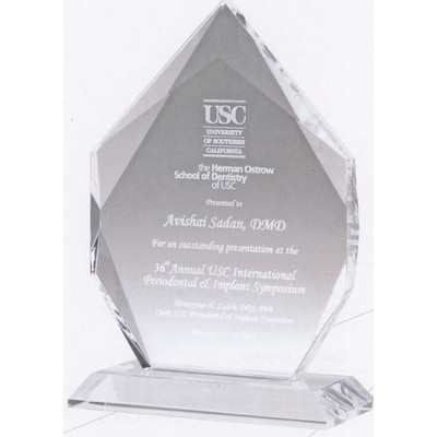 Medium Optical Crystal Imperial Jewel Award