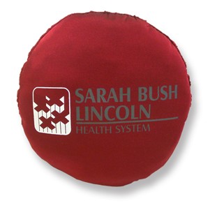 Custom Plush Round Pillow w/ Imprint