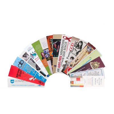 Custom Full-Color Promotional Bookmark – 2.75" x 8.5", 16pt Heavy Card Stock, Made in the USA