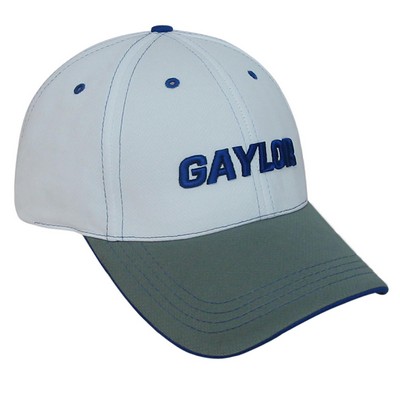 Basic Performance Cap w/Contrast Sandwich Visor