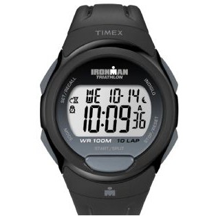 Timex® Ironman Black Traditional 10 Lap Full Watch