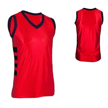 Women's Cool Mesh Multi Sport Jersey Shirt w/ Contrasting Stripe Side Panel