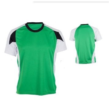 Adult Cool Mesh Soccer Jersey Shirt w/ Contrasting Body & Sleeve Panel