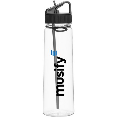 30 oz h2go Angle Water Bottle (Black)