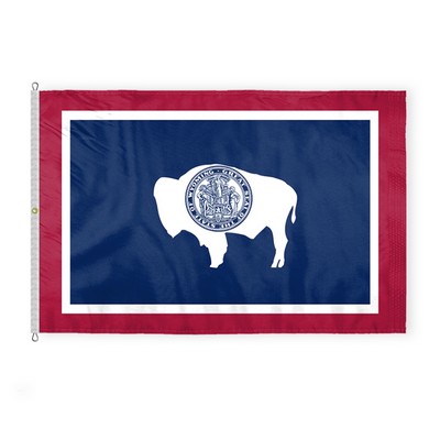 Wyoming Flags 8x12 foot