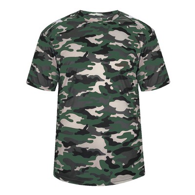 Badger Youth Camo Tee