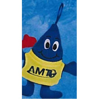 6" Team Thrifty™ Stuffed Water Droplet