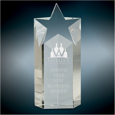 Crystal Rising Star Award, 9"
