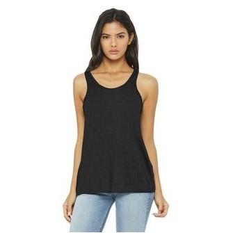 BELLA+CANVAS ® Women's Flowy Racerback Tank.
