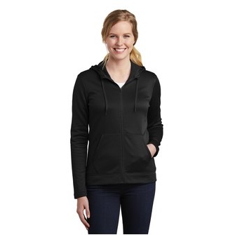 Nike Women's Therma-FIT Full-Zip Fleece Hoodie.