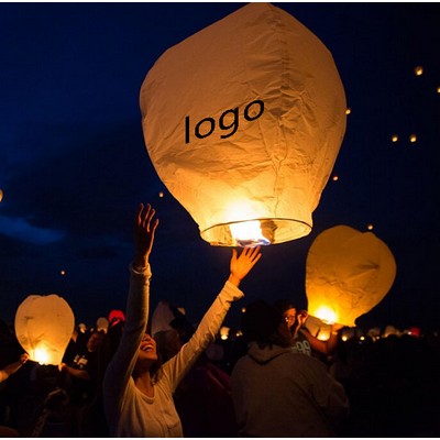Sky Lanterns Oval Paper Flying Lights
