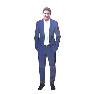 Prime Minister Justin Trudeau Cardboard Cutout Stand Up| Standee Picture Poster Photo Print 6'