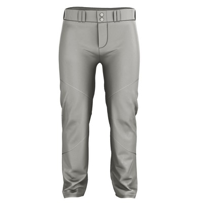 Alleson Athletic Crush Open Bottom Baseball Pant with Braid