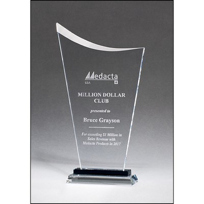 Contemporary Clear Glass Award (8"x10.125")