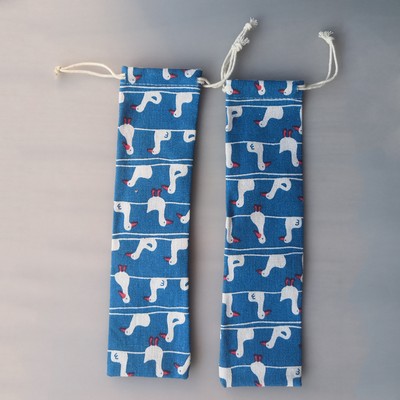 Goose Pattern Canvas Bag