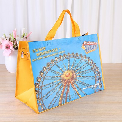 Shiny Laminated Non-woven Tote Bag