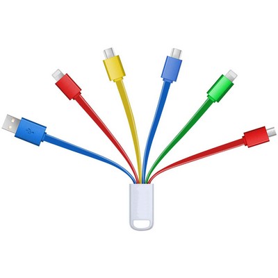 5" 1 USB charging cables