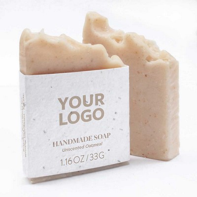 Unscented Oatmeal Soap (Half Thick)