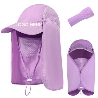 Fishing Hat w/Removable Mask