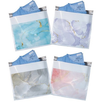 Marble Predesigned Poly Mailer (14" x 12")
