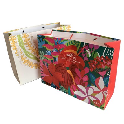 Full Color Matte Laminated Eurotote Medium Size With Rope Handle