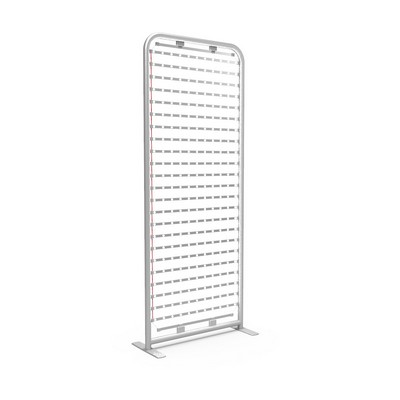 Premier Tube Banner Stand 36"x90" - Backlit - HARDWARE ONLY
