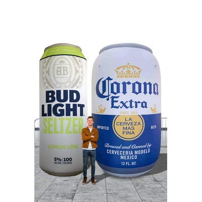 Custom Inflatable 15' Can Set w/ Blower