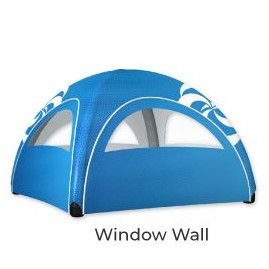 Inflatable Tent 17' printed wall with window- 1-sided