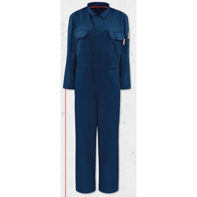 Bulwark™ iQ Series® Women's Midweight Mobility Coverall - Navy Blue