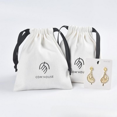 7 x 11" Drawstring Canvas Storage Bag