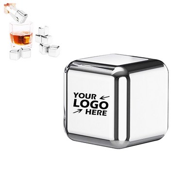 1" Stainless Steel Ice Cube
