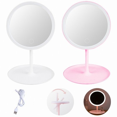 Rechargeable LED Makeup Mirror