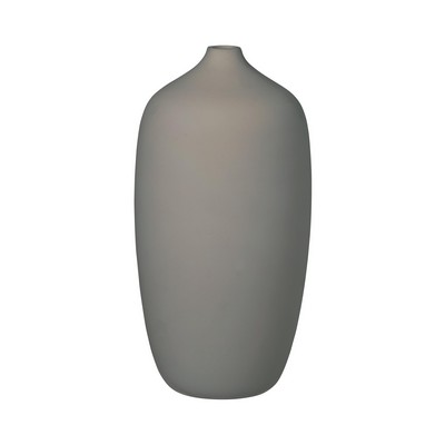 blomus Ceola Satellite Gray Ceramic Vase