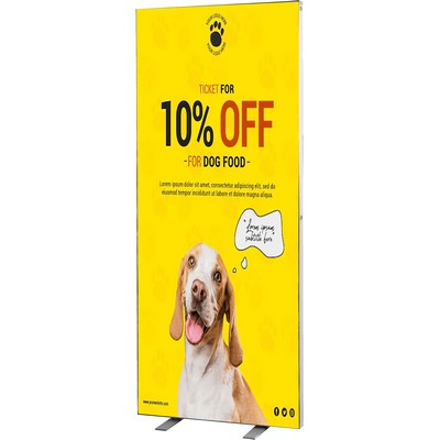 3.3'w x 8.2" SEG Lighted Display Wall w/Frame