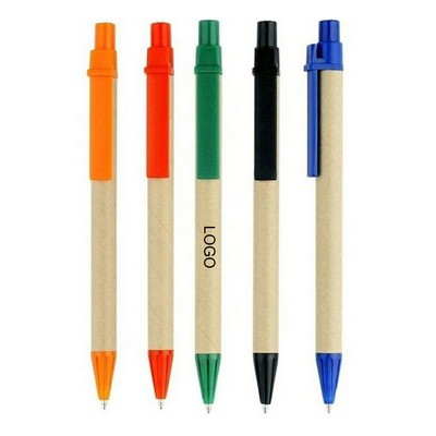 Kraft Paper Ballpoint Pen