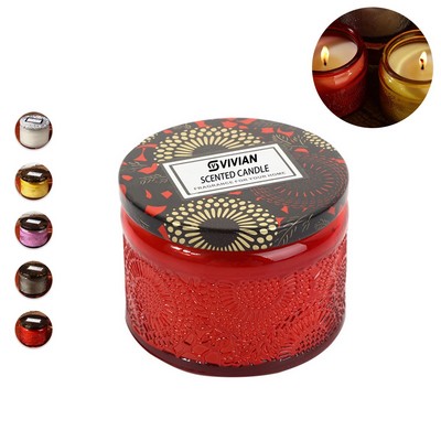 10 Oz. Scented Candle In Jar W/ Lid