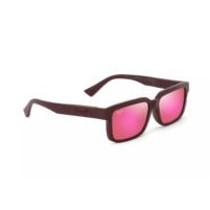 Maui Jim® USA, Inc. Hiapo AF Sunglasses-Red/Maui Sunrise Pink