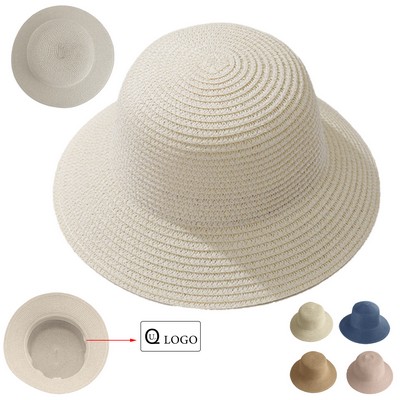 Kids' Diy Summer Sun Protective Straw Hat