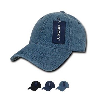 Decky Relaxed Heavy Duty Denim Cap