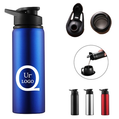 24Oz Outdoor Stainless Steel Bike Bottle