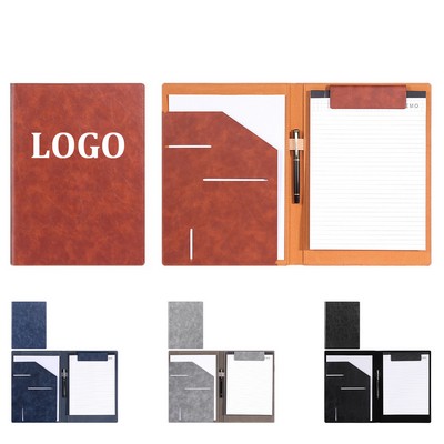 Leather Magnet File Bag