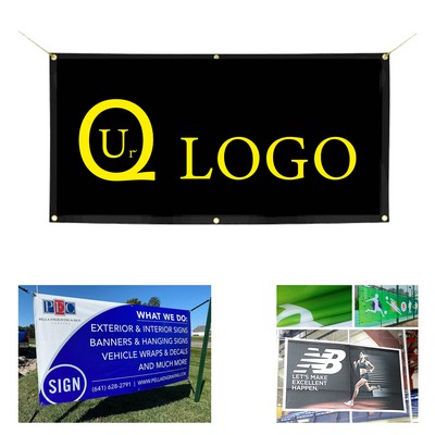 59.05 x 23.62" Vinyl Banner w/Grommet