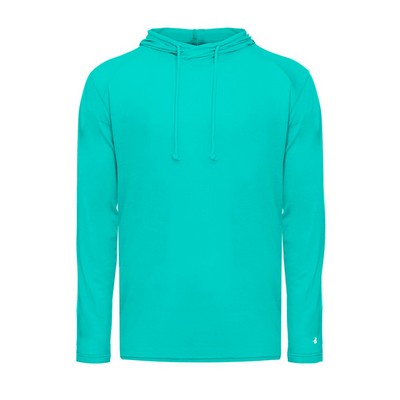 Badger Sport Triblend Surplice Hood Tee