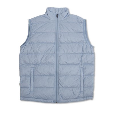 Down Vest - Dusty Blue [A]