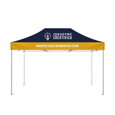 15' Aluminum Canopy Tent - Standard Tent Fabric (Frame + Topper)